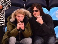 Celebrities Attend Brooklyn Nets Vs. New York Knicks - Source: Getty